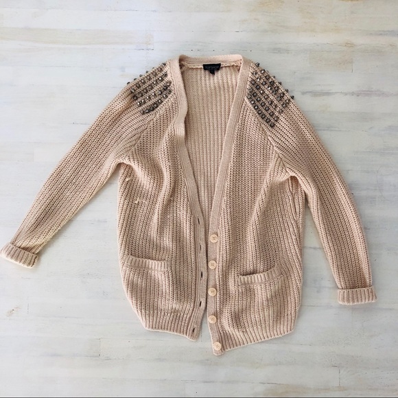 Topshop Sweaters - Topshop Oversized Pink Sweater in XS